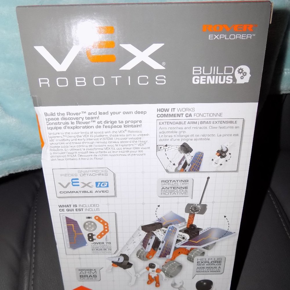 Hex Bug Vex Robotics Rover Explorer Construction Kit STEM Building Kit NEW - Picture 6 of 6